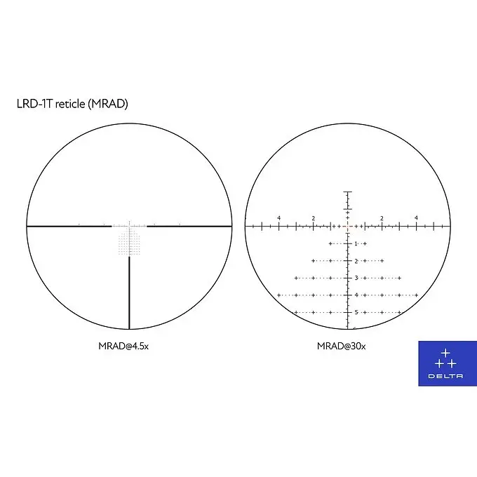 Оптический прицел Delta STRYKER 4,5-30x56 (34 мм) FFP illum. LRD-1T 2020 - фото 3