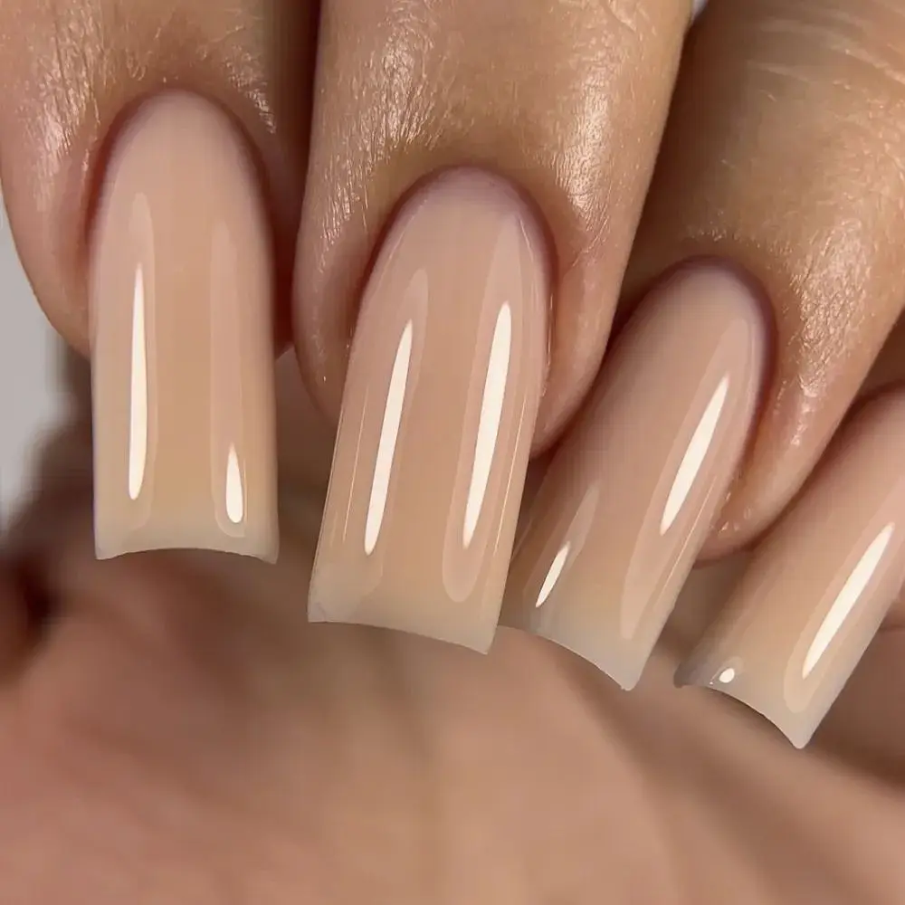 Моделюючий гель для нігтів Creamy Builder Gel 031 Peach Veil JOIA vegan 15 мл - фото 3