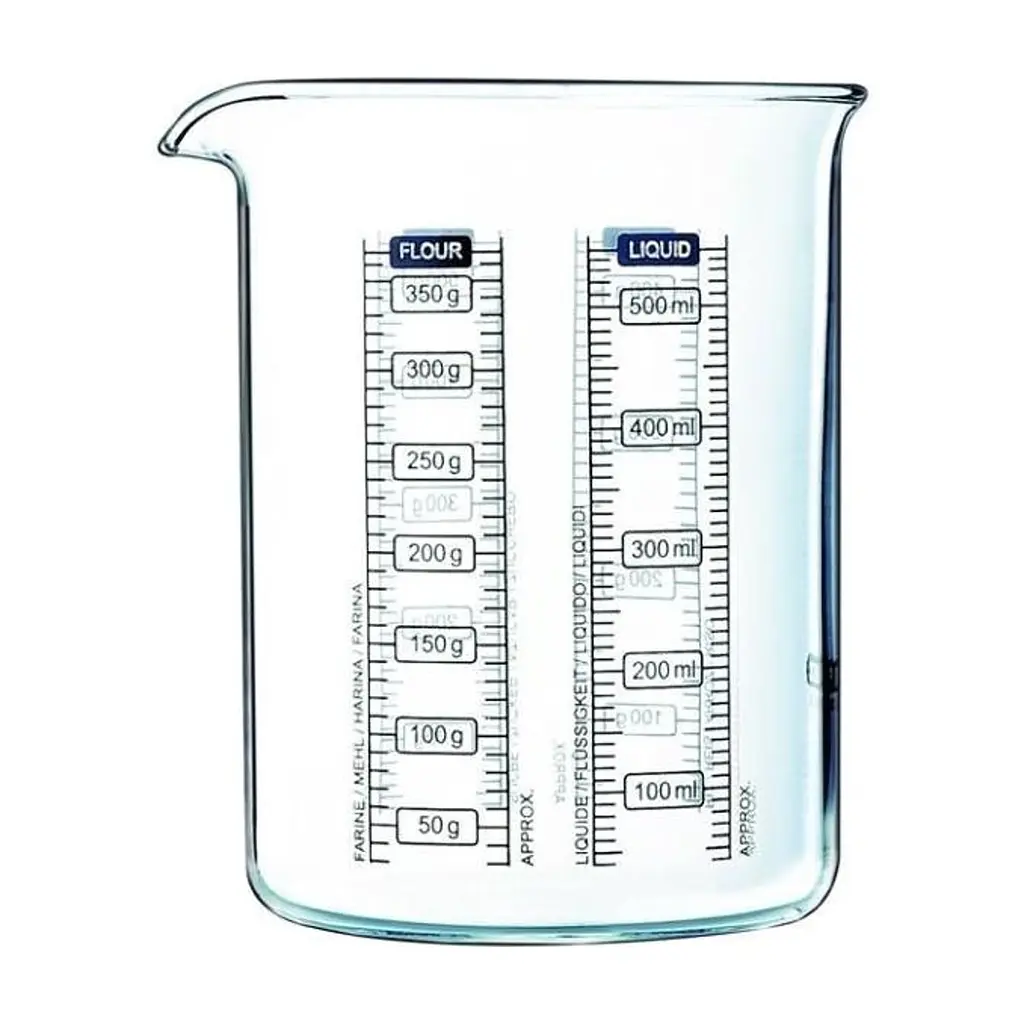Мірна ємність Pyrex Kitchen Lab скляна 500 мл (LABBK50/7646) - фото 2
