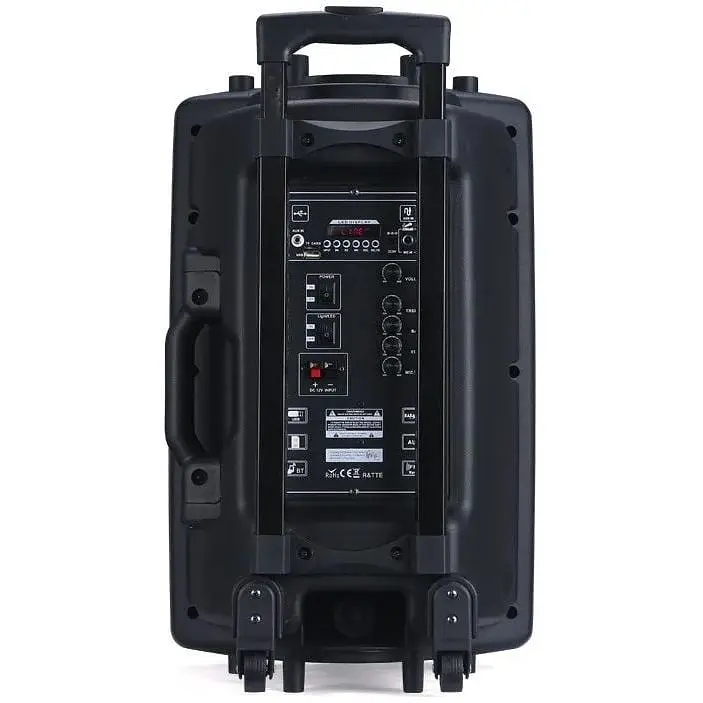 Професійна акустична система XPRO NDR-12 караоке Bluetooth мікрофон RGB пульт (MER-15678_3136) - фото 6