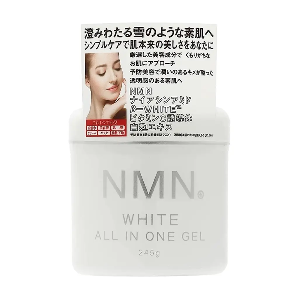 Крем для обличчя Kor Japan NMN White All in One Gel 245 г (4571365222780) - фото 2