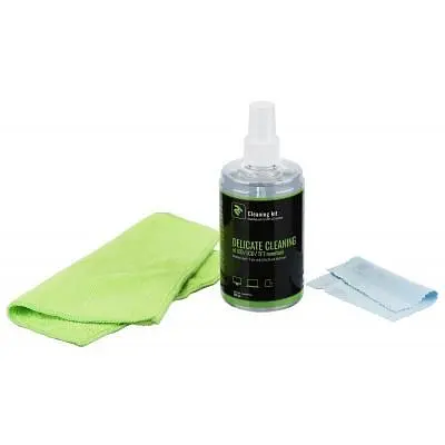 Спрей для очищення 2E 300ml Liquid for LED/LCD +2Microfibre (20X20 10X10см) (2E-SK300L) - фото 2