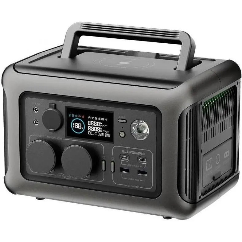 Зарядная станция Allpowers R600 299Wh 600W - фото 4