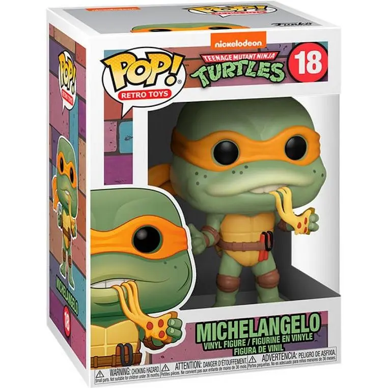 Ігрова фігурка Funko Pop TMNT Мікеланджело (51433) - фото 3