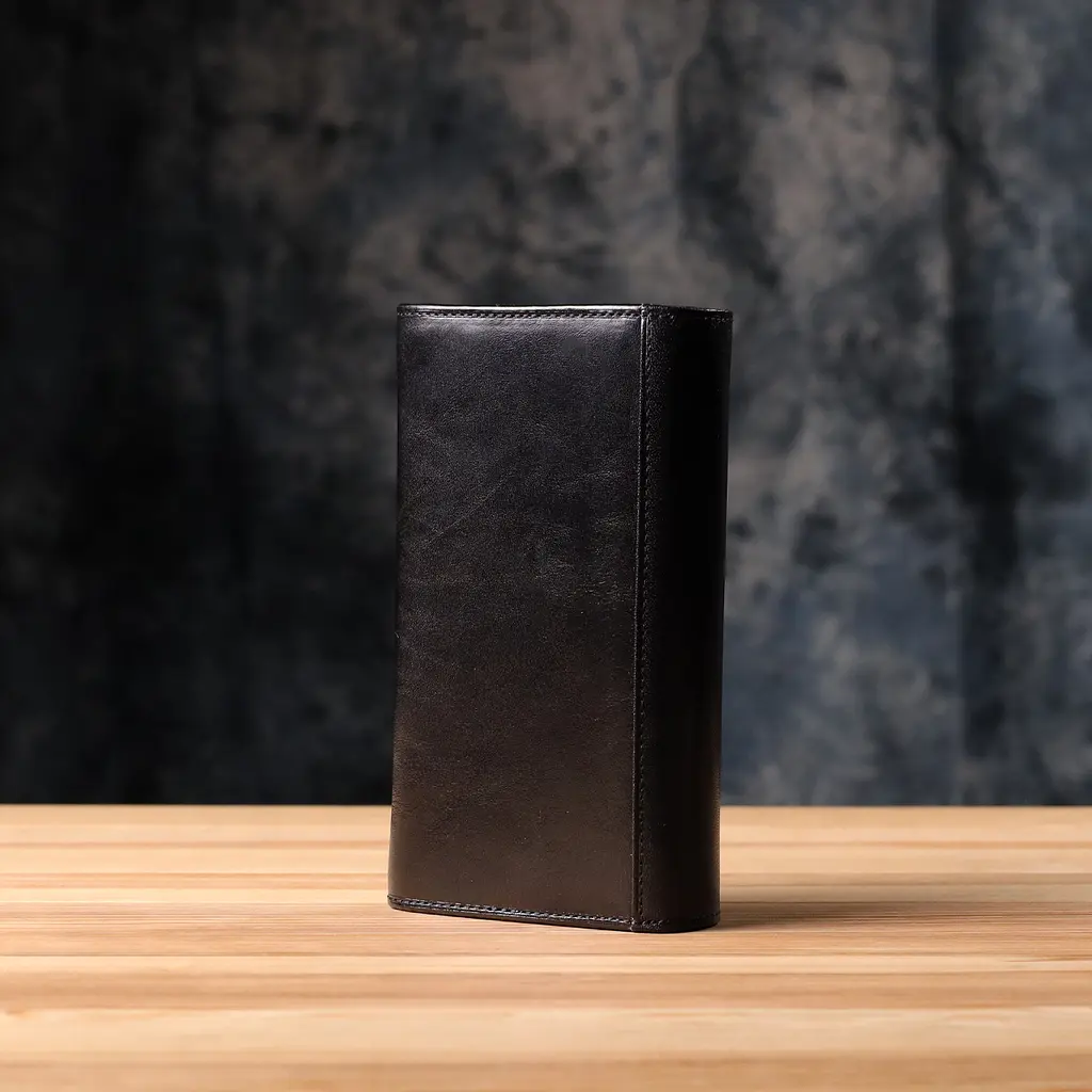 Стильный женский горизонтальный кошелек из натуральной глянцевой кожи Tony Perotti 173х9.7х3.5 см acs0032274 - фото 10