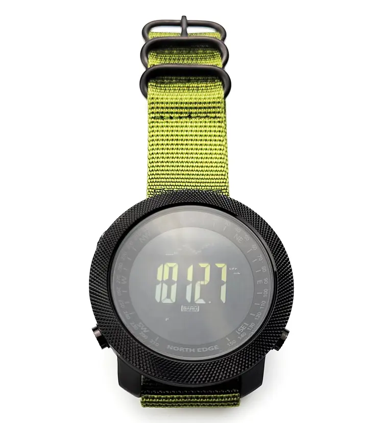 Годинник North Edge Apache Green 5BAR з компасом - фото 4