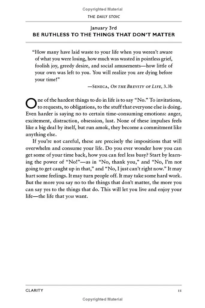 The Daily Stoic. 366 Meditations on Wisdom, Perseverance, and the Art of Living - Раян Голідей - фото 10