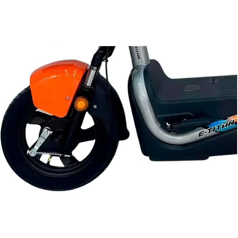 Электроскутер E-Titan Navigator Grey/Orange [130982] - фото 3