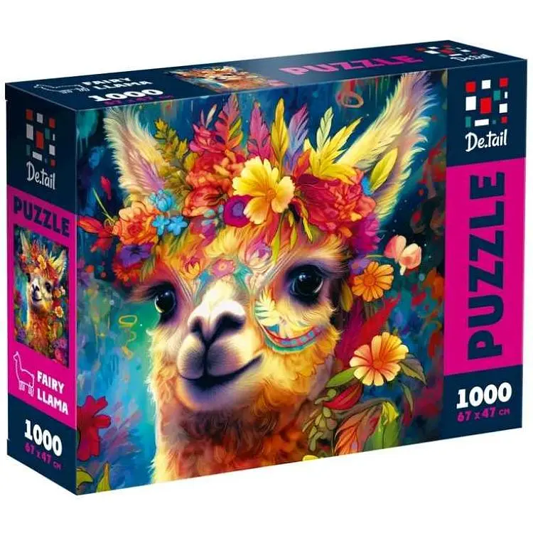 Пазли VLADI TOYS De.tail Чарівна лама (укр) DT1000-11