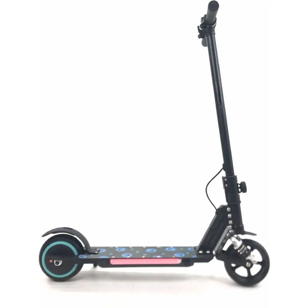 Дитячий Електросамокат E-Scooter ES3 LED + амортизатор Чорний - фото 8