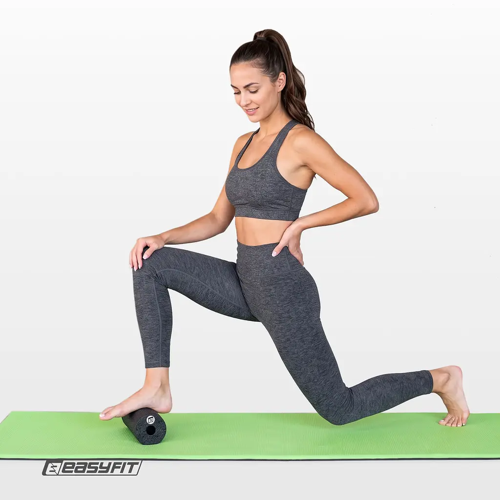 Масажний ролик EasyFit EPP 15х5 см чорний - фото 9