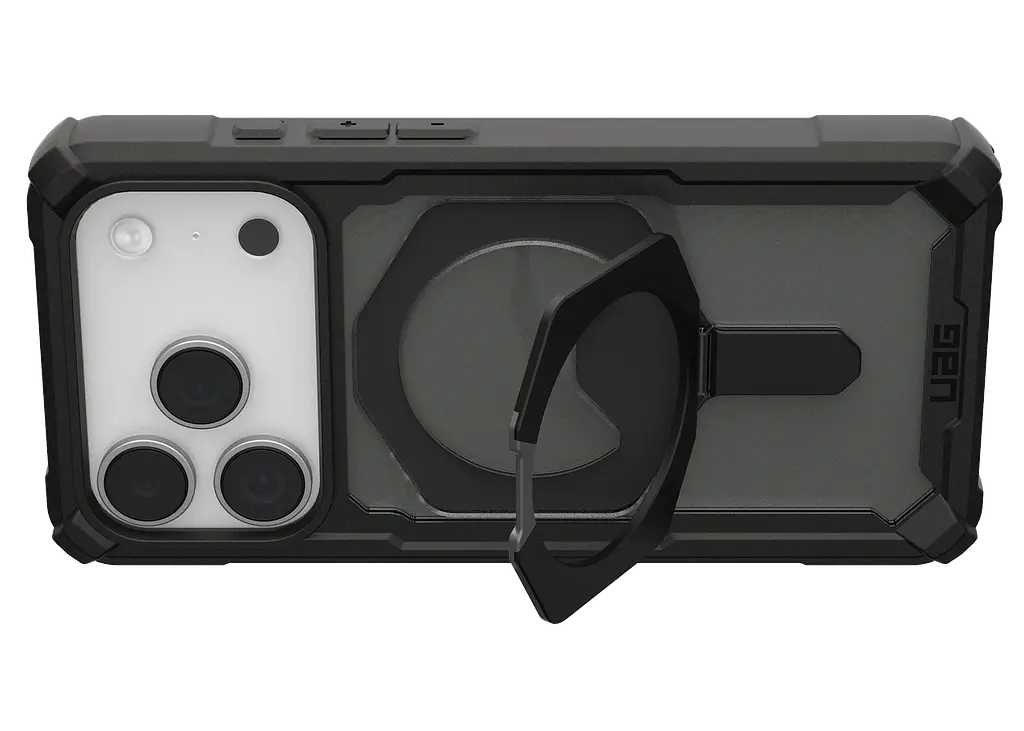 Оригінальний протиударний чохол для iPhone 17 Pro UAG Plasma XTE MagSafe Black 114527114034 з підставкою - фото 9