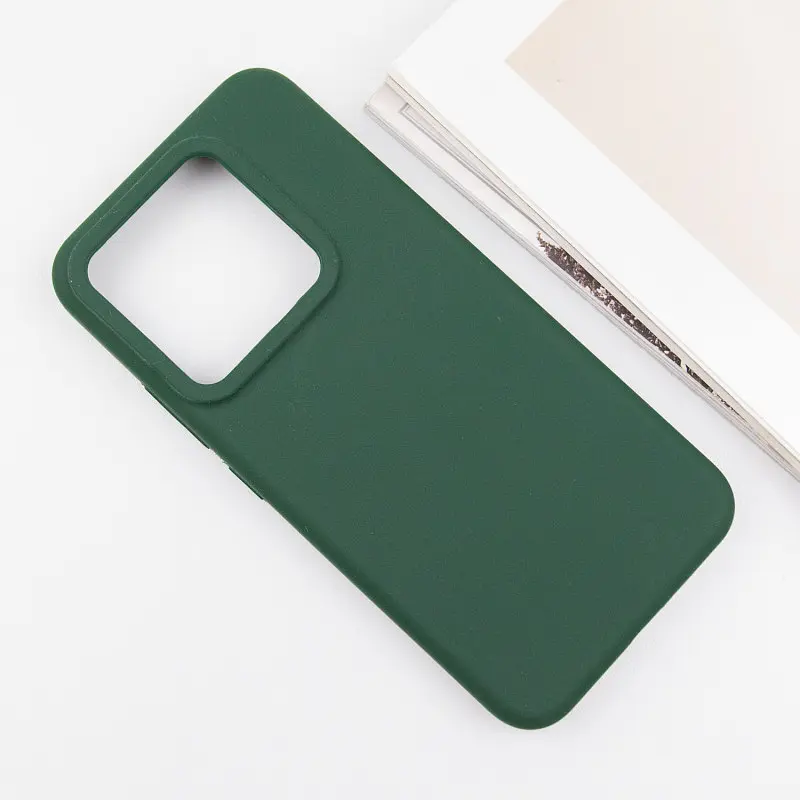 Чехол Silicone Cover Lakshmi (AAA) для Xiaomi 13T / 13T Pro Зеленый / Cyprus Green - фото 3