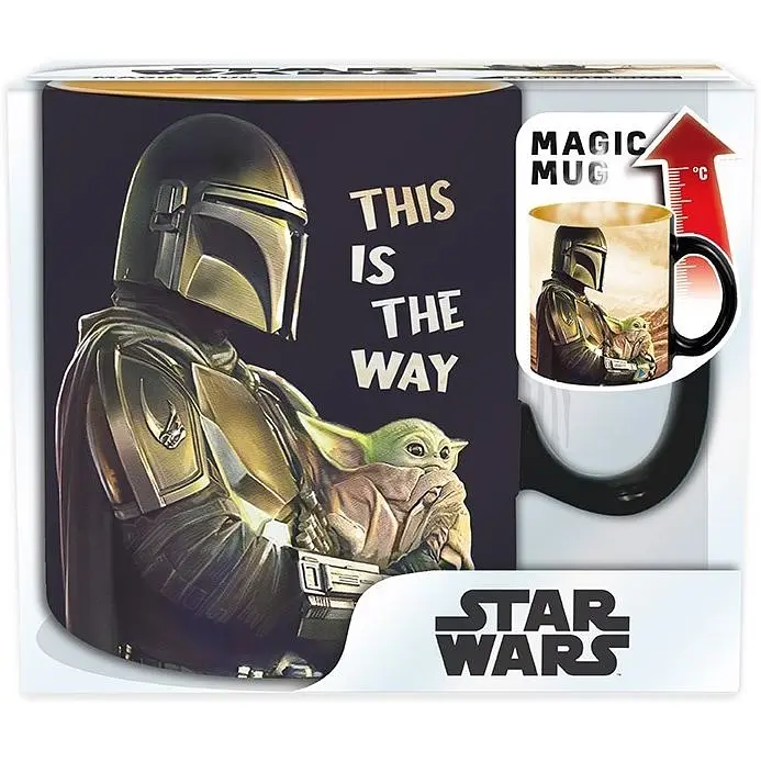 Чашка хамелеон AbyStyle Mandalorian Mando 460 мл - фото 4
