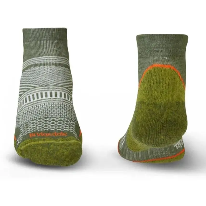Шкарпетки Bridgedale Hike Ultralight T2 Coolmax Performance Low Green M (1053-710285.736.M) - фото 2
