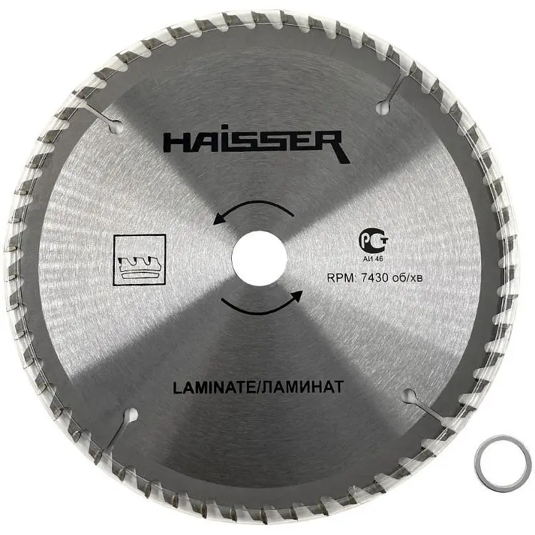 Haisser Диск пильний по ламінату 190х30 54 зуб