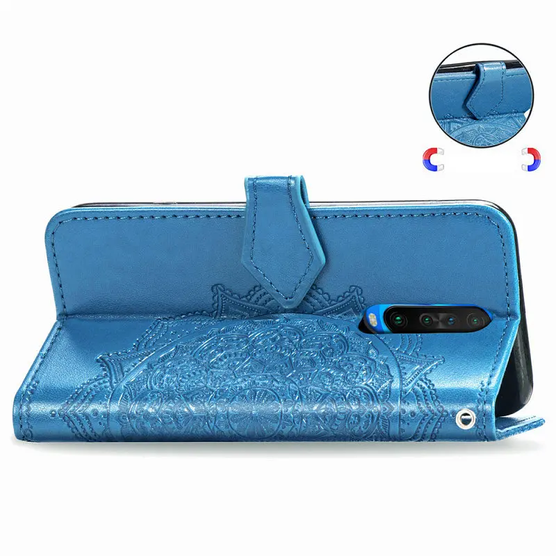 Кожаный чехол-книжка Art Case с визитницей для Xiaomi Redmi K30 / Poco X2 - фото 3