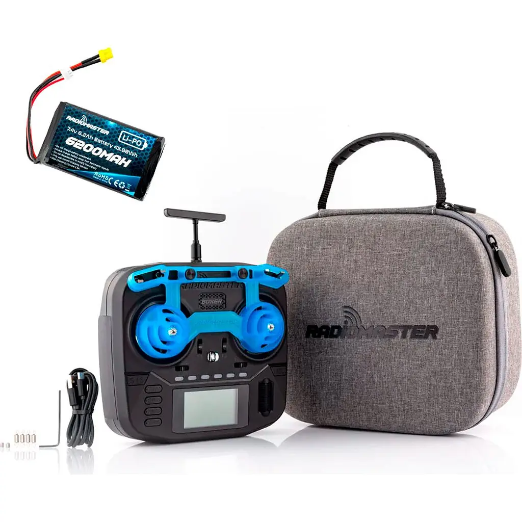 Пульт управления RadioMaster Boxer 4in1 M2 с аккумулятором RadioMaster 2S Li-PO (1 x 6200мАг) [121620] - фото 9