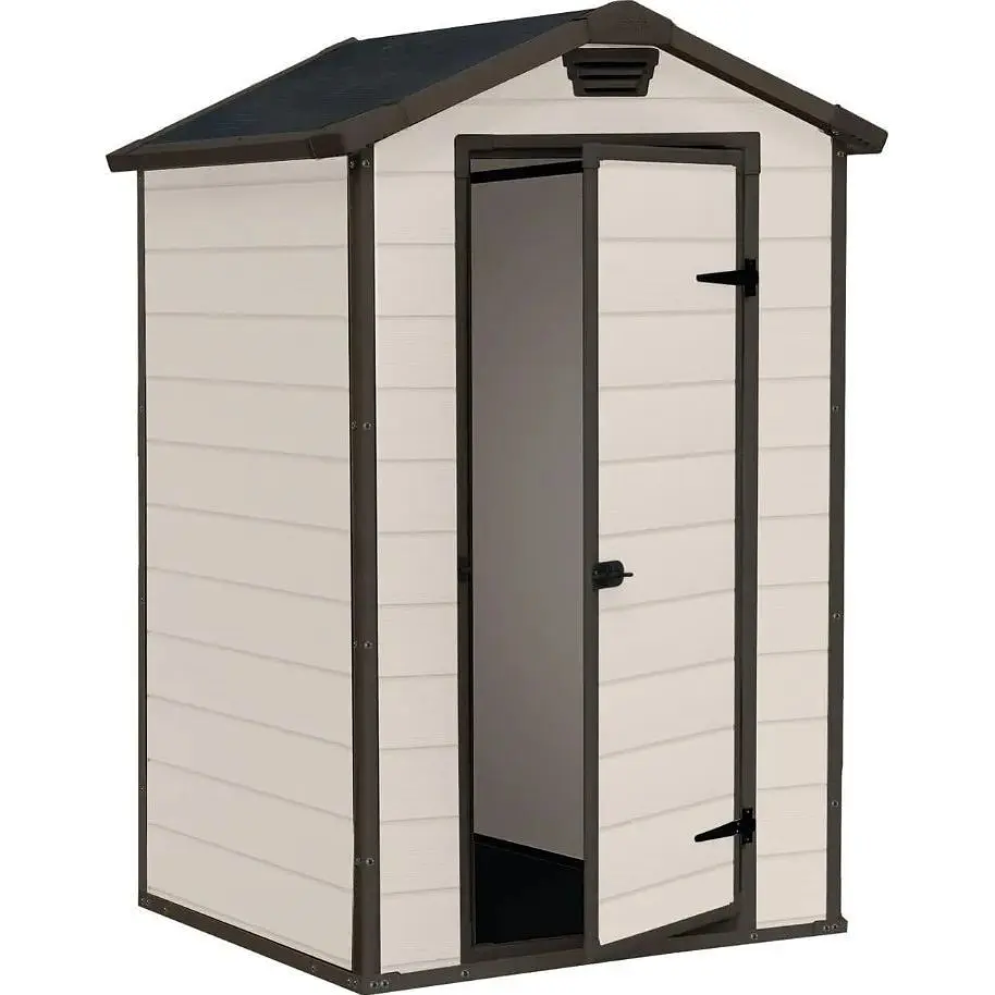 Садовый пластиковый домик Keter Manor 4x3 м бежевый - фото 2