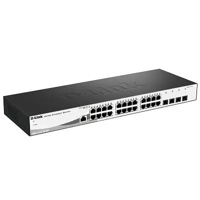 Комутатор мережевий D-Link DGS-1210-28/ME - фото 3