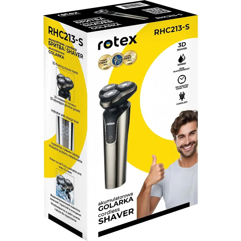 Електробритва Rotex RHC213-S [170703] - фото 9