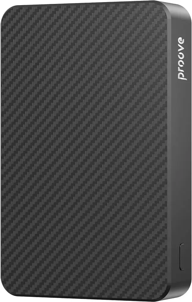 Портативний акумулятор Proove Carbon Slim Magnetic 22.5W 10000mAh black (PBCS22110001) - фото 5