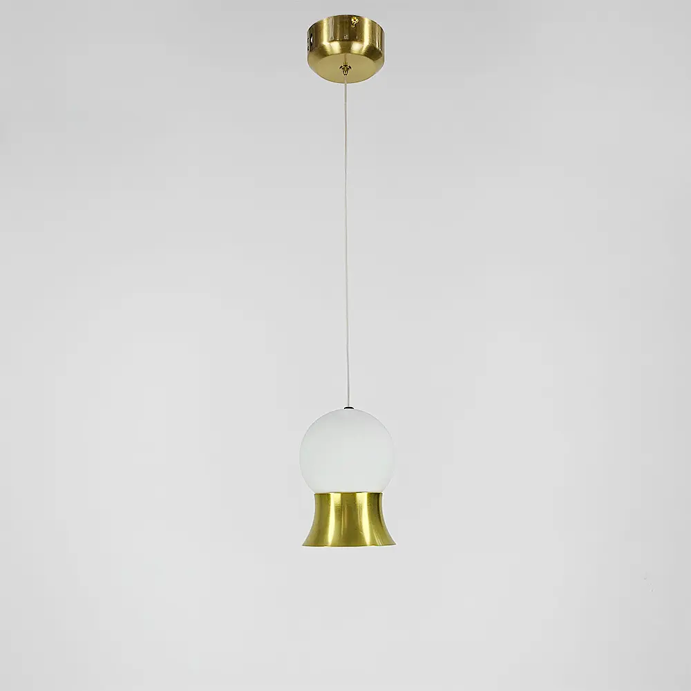 Підвісний світильник Fuji LED у золотому корпусі Line.F MJ 103/1 GD - фото 2