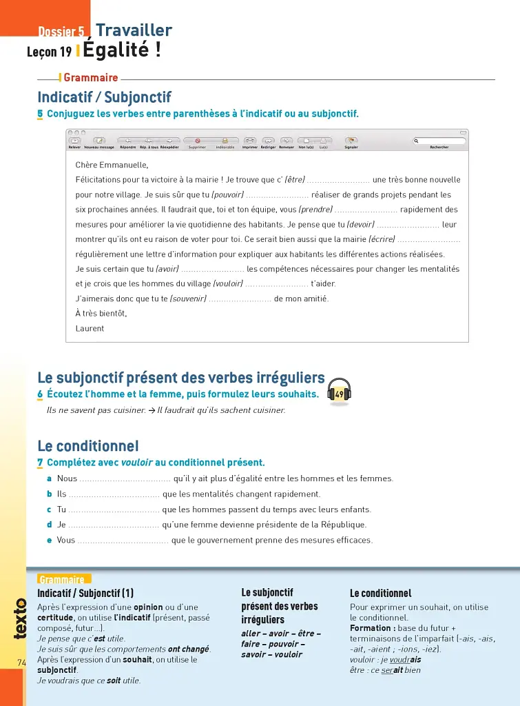 Texto. Niveau 2. Cahier d'activites + CD audio - фото 12