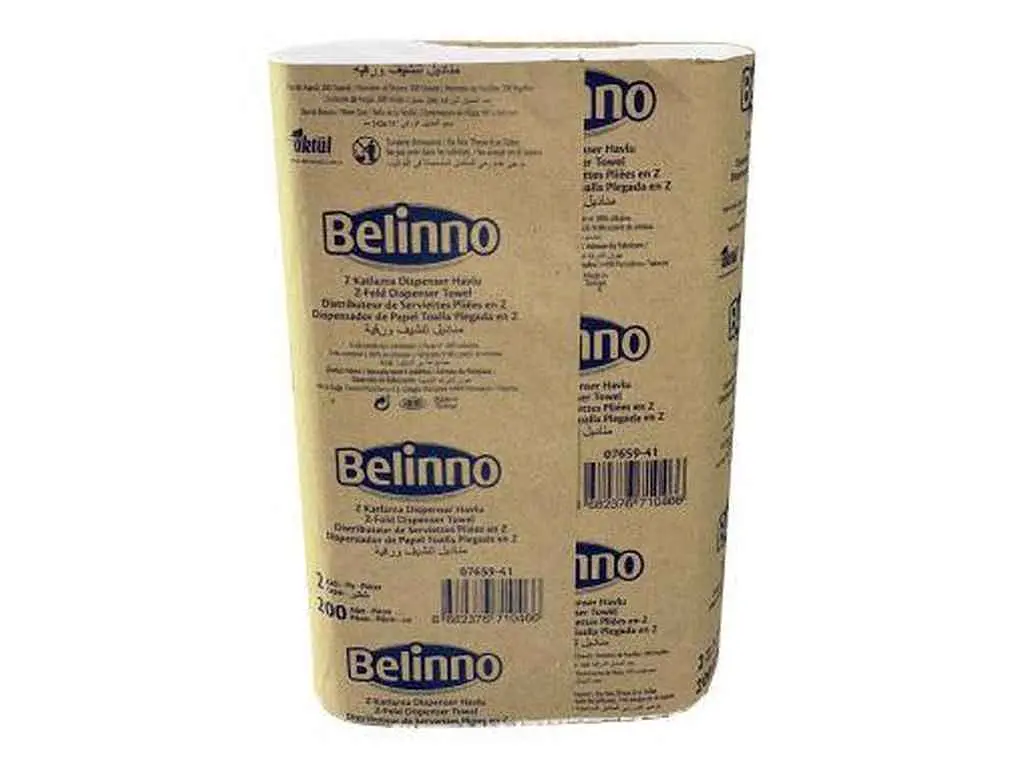 Рушники паперові BELINNO 200рул кухонні целюлоза Для Диспенсера Z FOLD DISPENSER