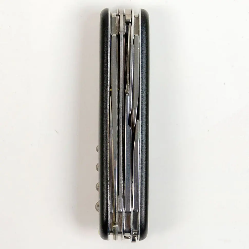 Ніж Victorinox Huntsman Mat 91мм 15функ чорн.мат/жовт.лого - фото 7