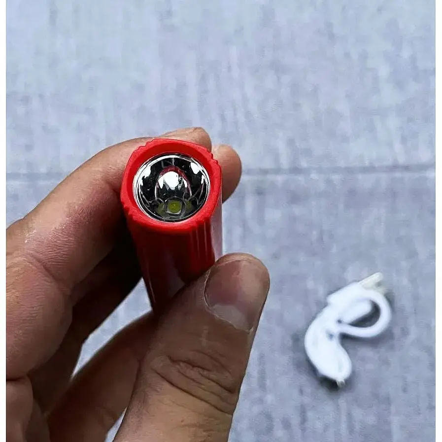 Ручний ліхтар BL-148 акумуляторний міні 1LED USB - фото 4