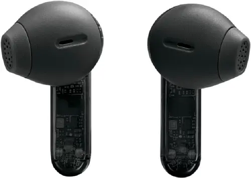 Навушники бездротові JBL Tune Flex 2, Ghost Black, Bluetooth, мікрофон, акумулятор 55 mAh (JBLTFLEX2GBLK) - фото 3