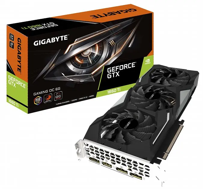 Видеокарта Gigabyte GTX 1660 6Gb Gaming OC (GV-N1660GAMING OC-6GD) (GDDR5, 192 bit, PCI-E v3.0) Б/у - фото 5