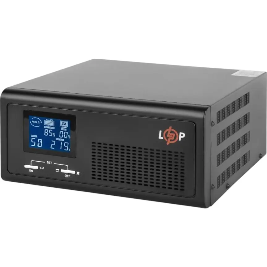 ДБЖ LogicPower LP 12V LPE-B-PSW-1000VA+ (600Вт) 1-30A (LP19407) - фото 2