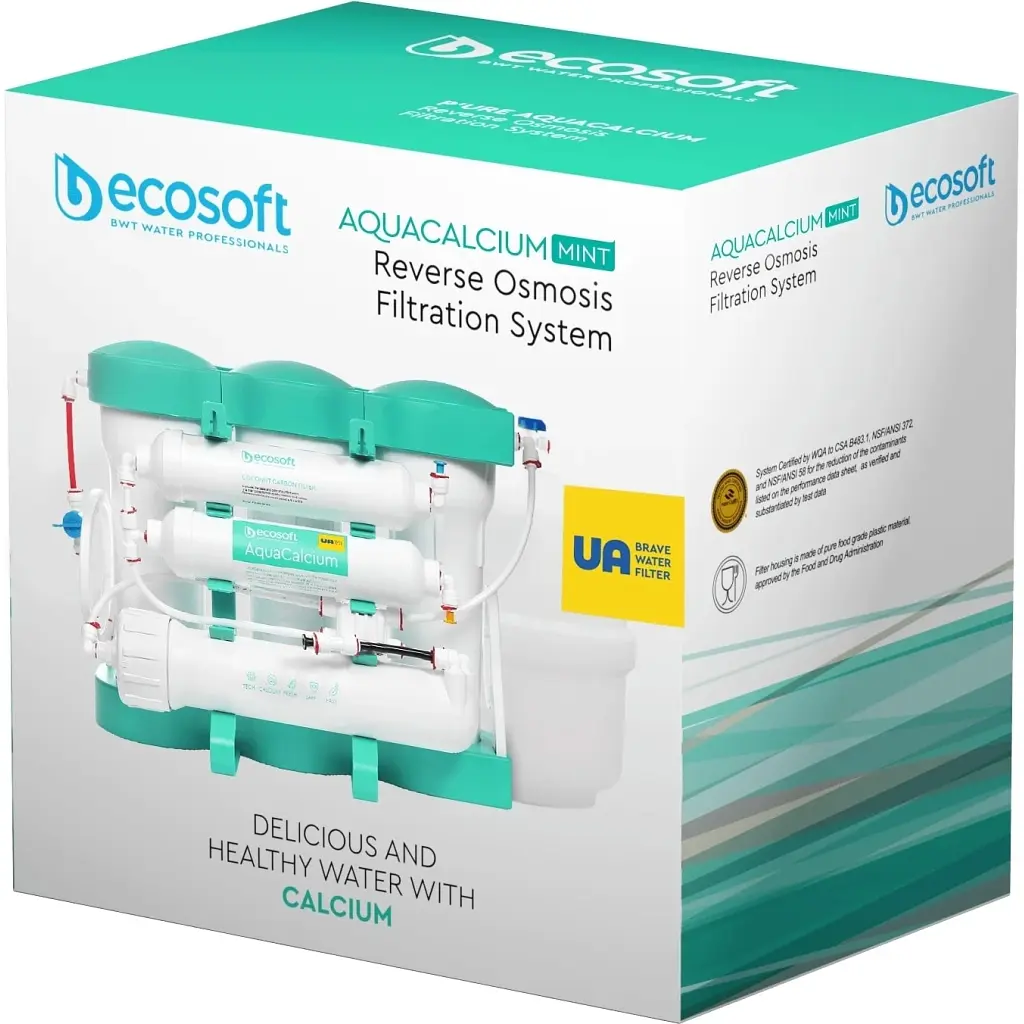 Система фільтрації води Ecosoft PURE AQUACALCIUM Mint (MO675PUREMACECO) - фото 4