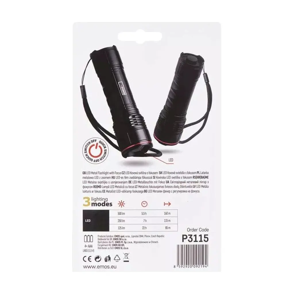 Ліхтар EMOS P3115 - фото 4