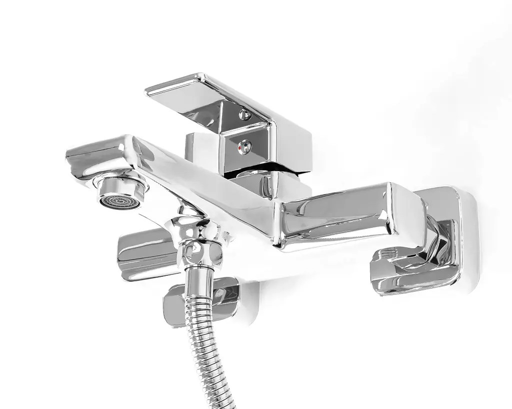 Смеситель для ванны Rea Orix настенный хром REA-B5132, Хром - фото 5