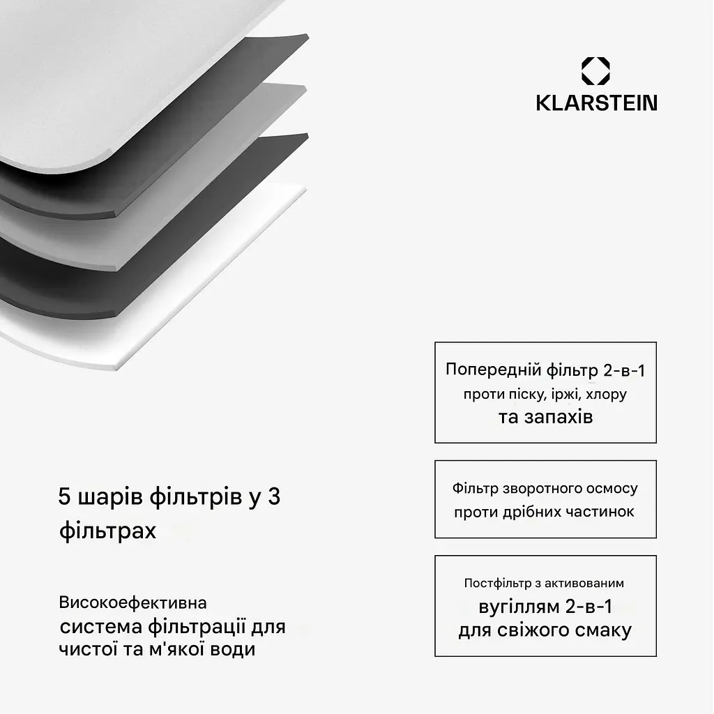 Фильтр воды обратного осмоса Klarstein AquaFina 2200 Вт 6 л (10045499) - фото 5