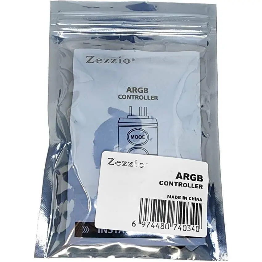Контролер Zezzio ARGB 3-Pin 5V/SATA Zezzio ARGB controller Sata - фото 4