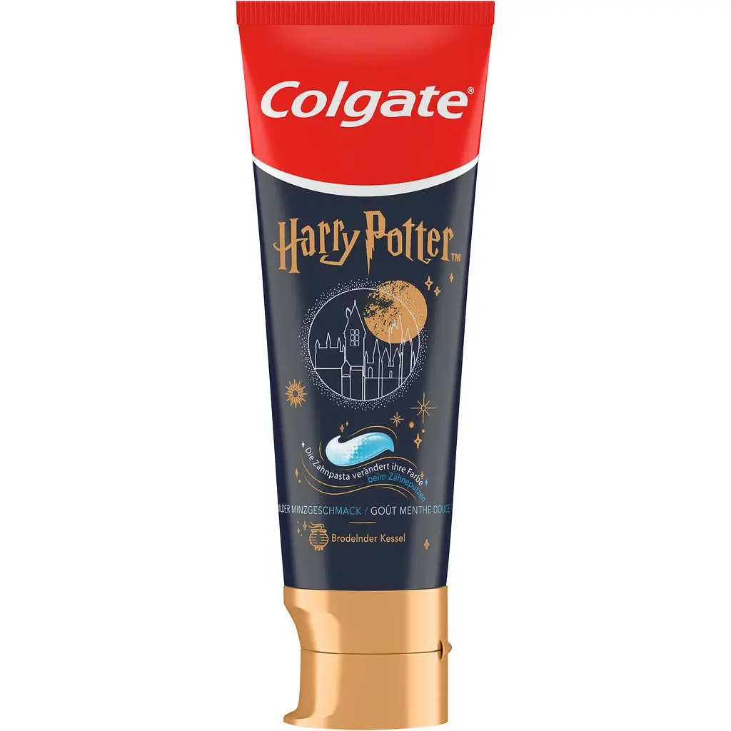 Набір Colgate Harry Potter: дитяча зубна паста 50 мл + зубна щітка для дітей 6+ років ультра м'яка 1 шт. - фото 2