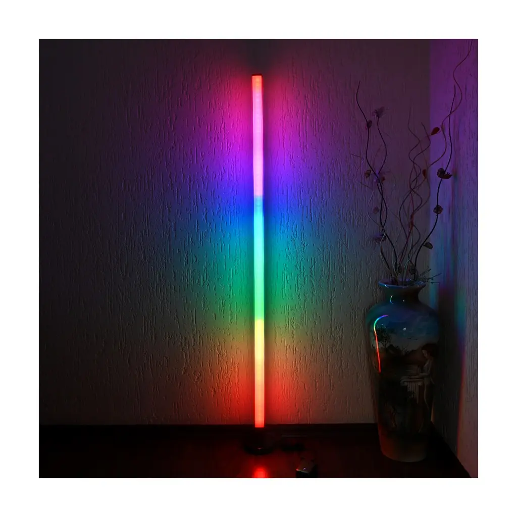 Підлоговий LED торшер Videx TF20 RGB 10W Black (VL-TF20B-RGB) - фото 8