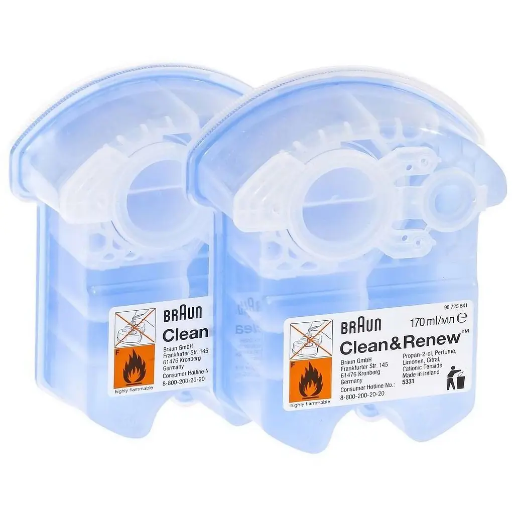 Картридж для чистки бритв Braun CCR2 Clean & Renew 2шт. - фото 2