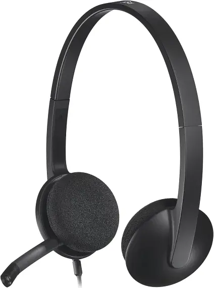 Гарнітура Logitech H340 Headset USB black (981-000475) - фото 2