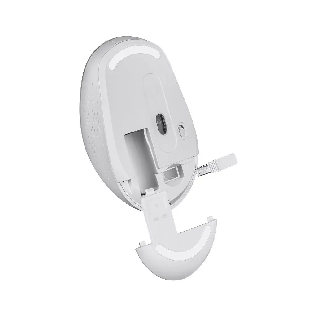 Мишка Defender Auris MB-027 Silent Wireless White (52028) - фото 3