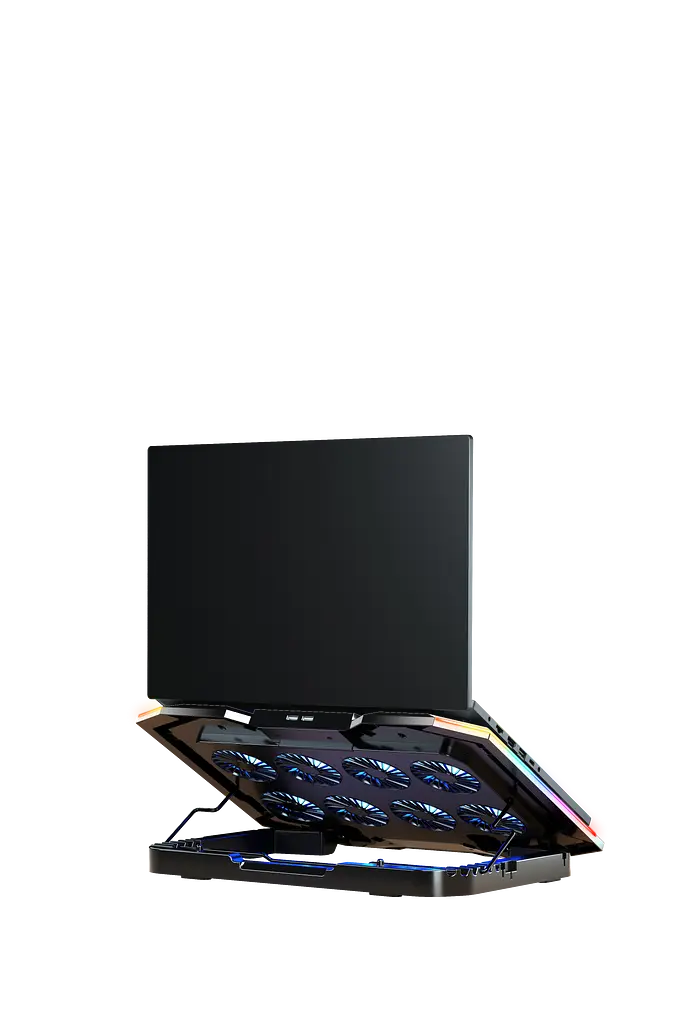 Охлаждающая подставка для ноутбука GamePro Black (CP870) - фото 4