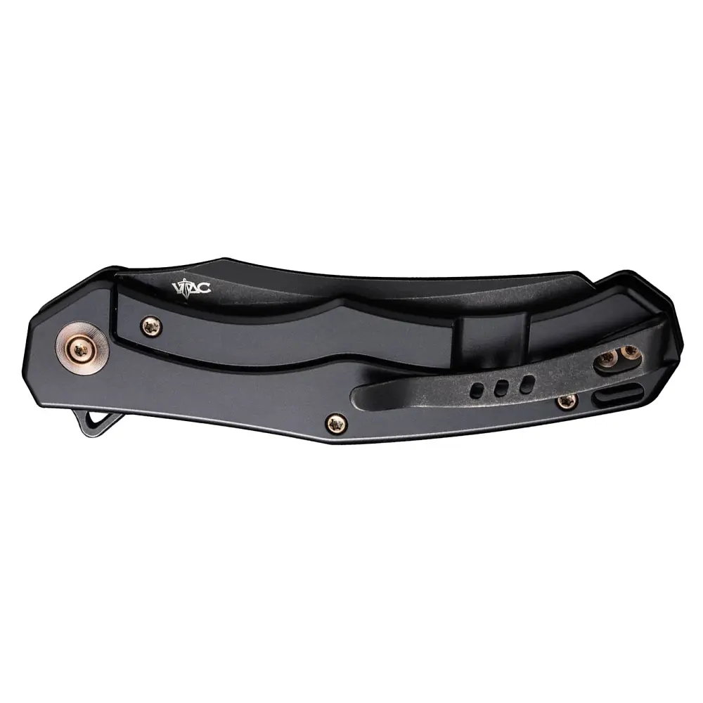 Нож Weknife RekkeR Titanium Black & Gold - фото 3