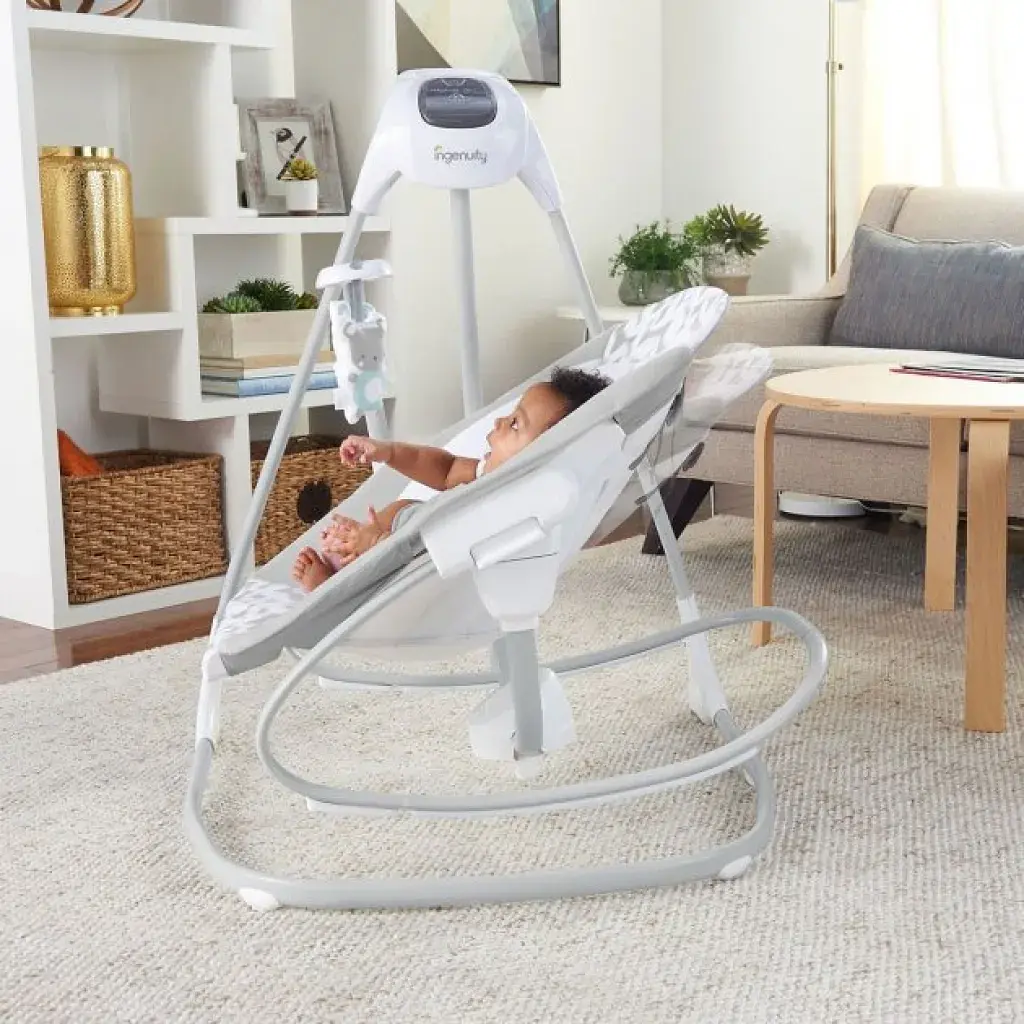 Крісло-гойдалка Ingenuity 2 в 1 Ingenuity SimpleComfort (11791) - фото 8