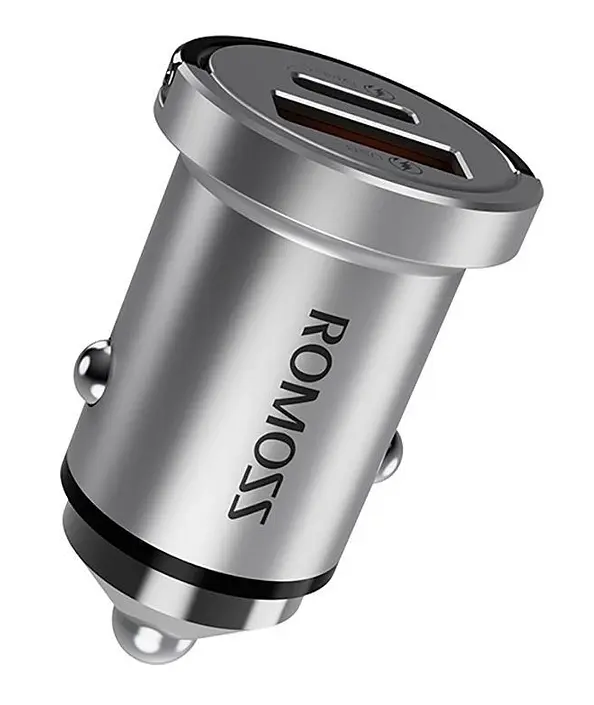 Автомобильное зарядное устройство для Romoss 20 W USB/Type-C (AU20T-10-S14) - фото 2