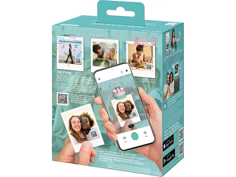 Фотопринтер Fujifilm Instax SQ Link Green (16785482) - фото 6