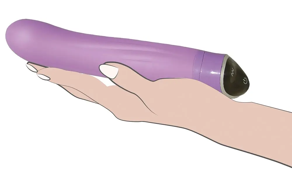 Вібратор Sweet Smile Easy 22 см фіолетовий - фото 4
